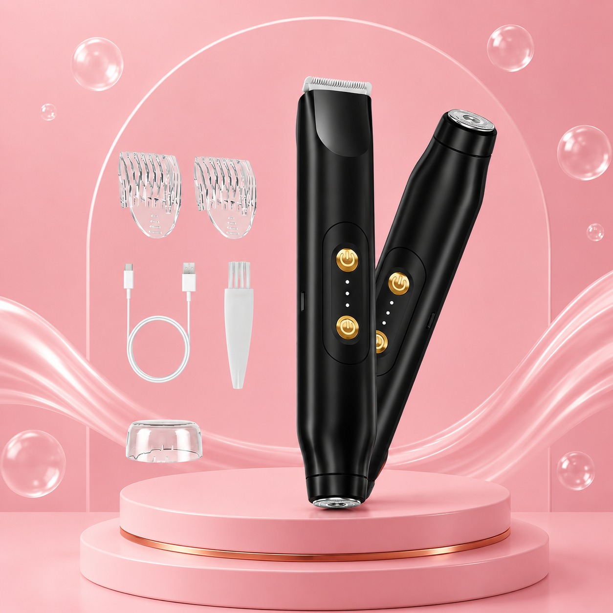 2-in-1 Women's Electric Body Shaver